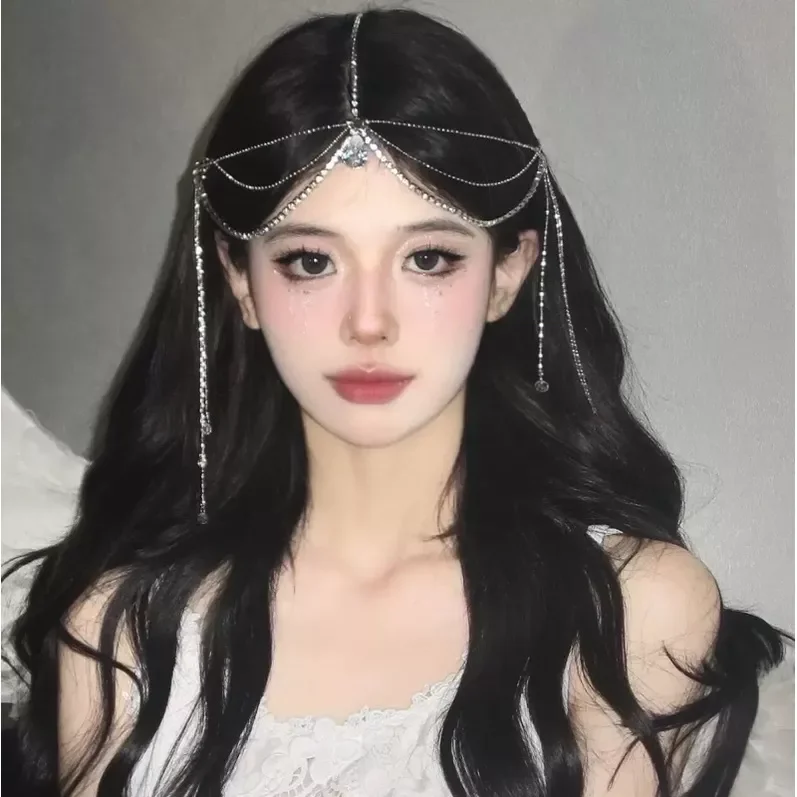 Dây cài tóc đính đá cosplay thiên thần