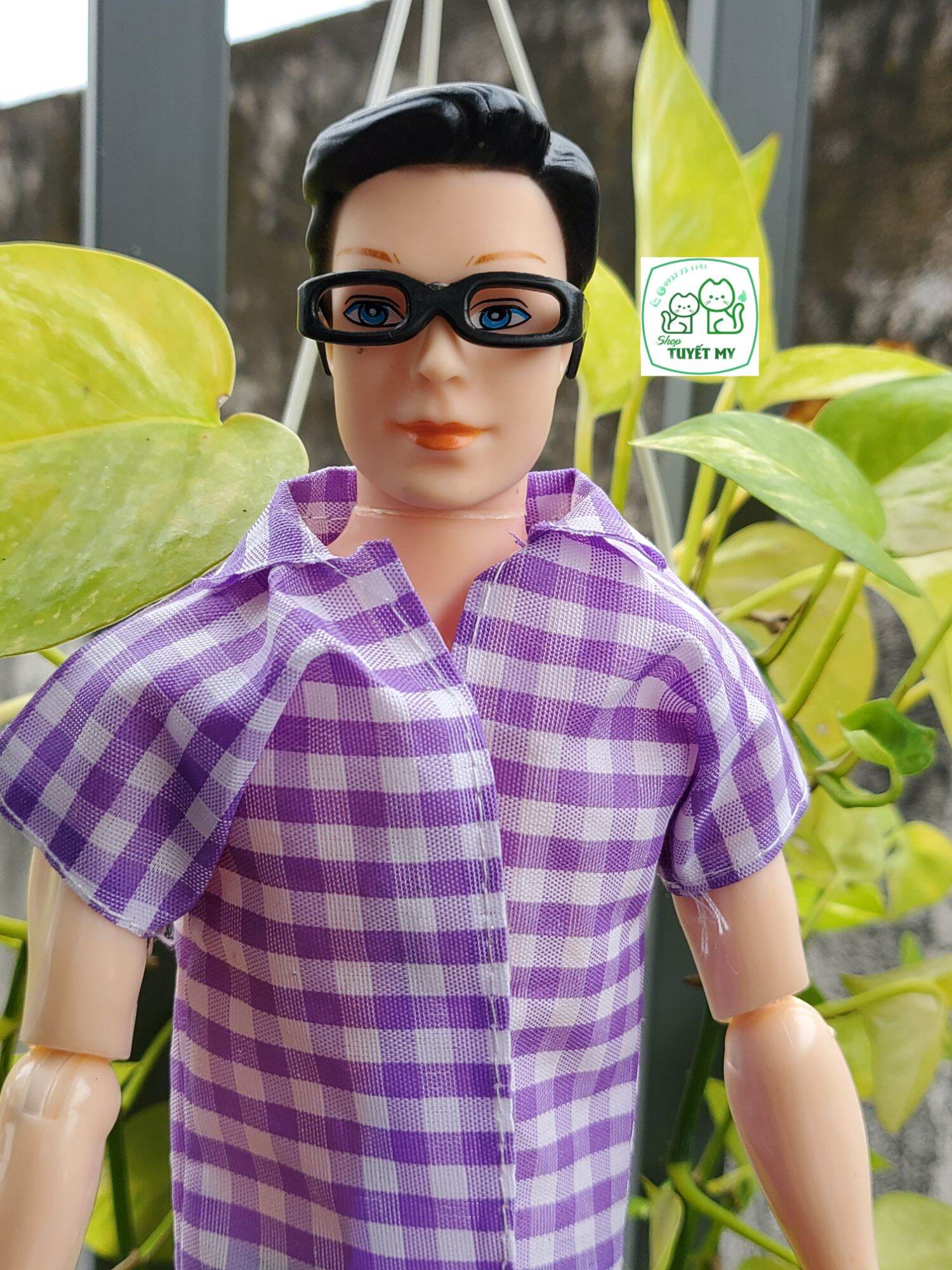 Phụ kiện mũ hoặc kính cho búp bê Ken
