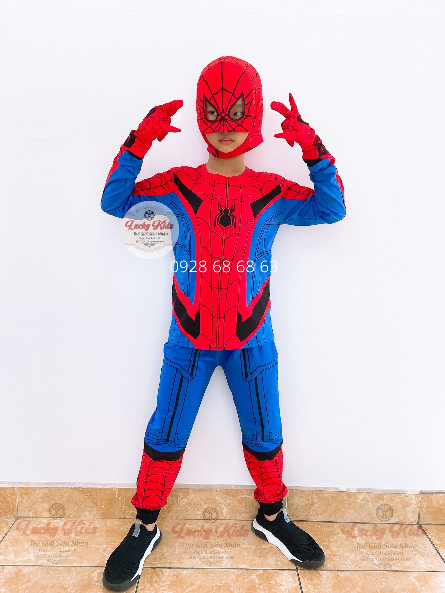❤️FULL SET ❤️Đồ siêu nhân người nhện tay dài - Bộ quần áo siêu nhân samkids