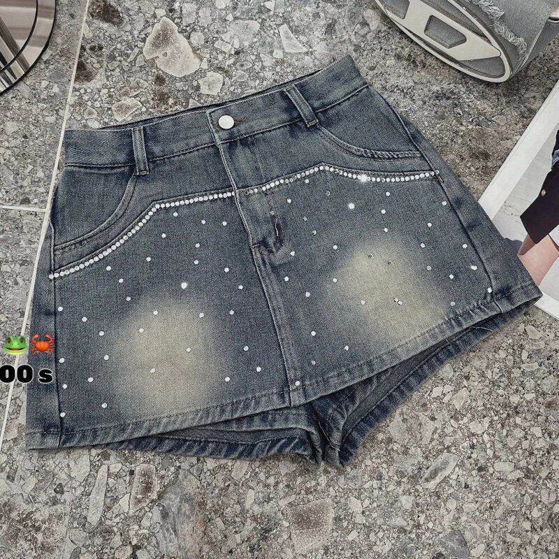 Váy Quần Jean Nữ Đính Đá Quảng Châu