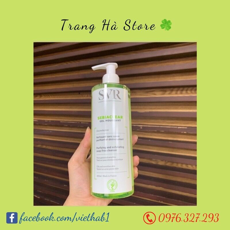 Sữa rửa mặt svr 400ml