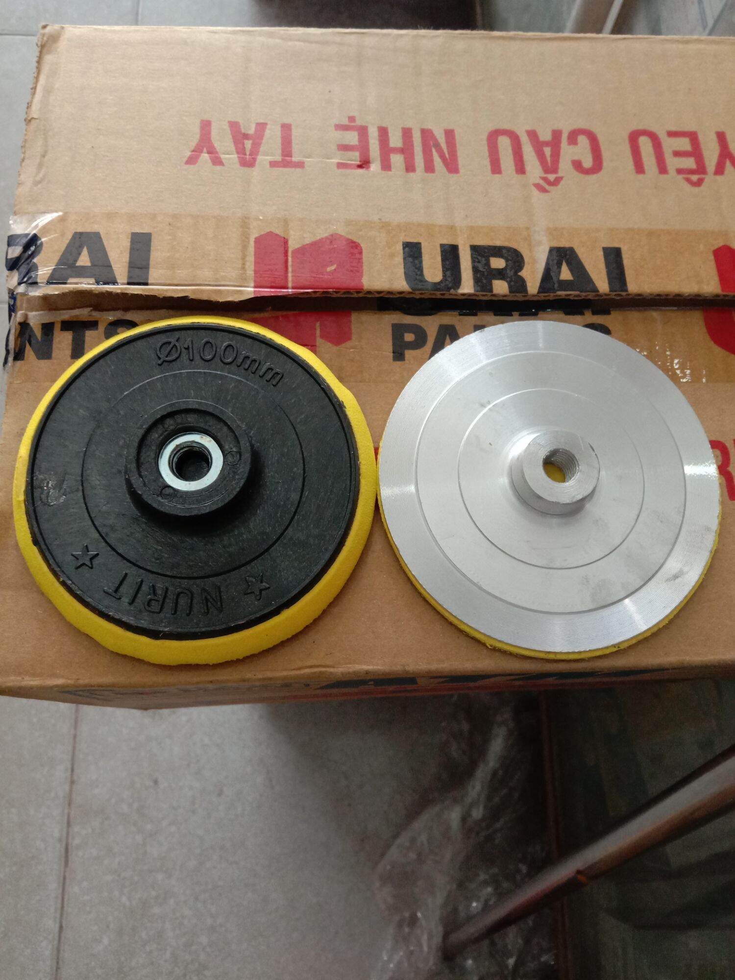 Đế chà nhám nhựa,đế chà nhám nhôm 10cm