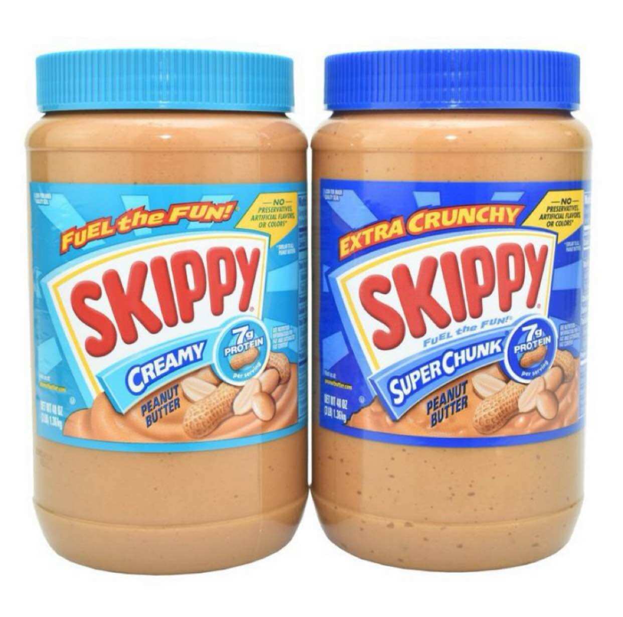 Bơ Đậu Phộng Skippy Peanut Butter hộp 1.36kg của Mỹ
