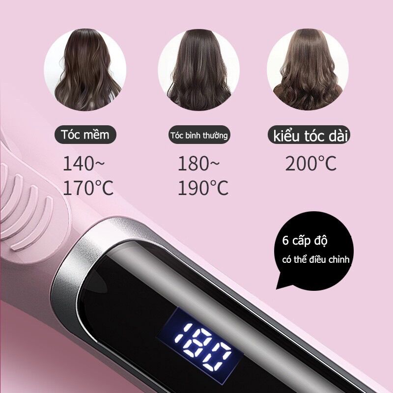 MÁY UỐN & DUỖI 2in1 VIVID&VOGUE® - VAV813D (BH 1 năm)