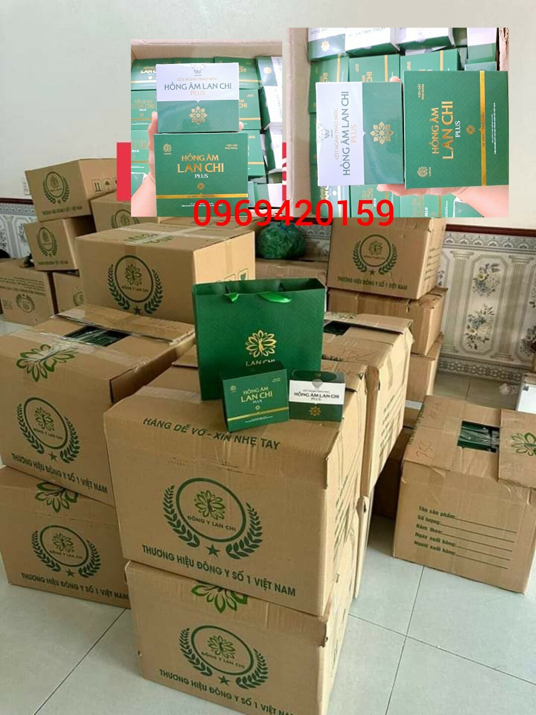 Kén đặt phụ khoa lan chi plus hộp 12ken Date mới nhất 2027, tặng 1 hộp cốt ngâm_100% chính hãng