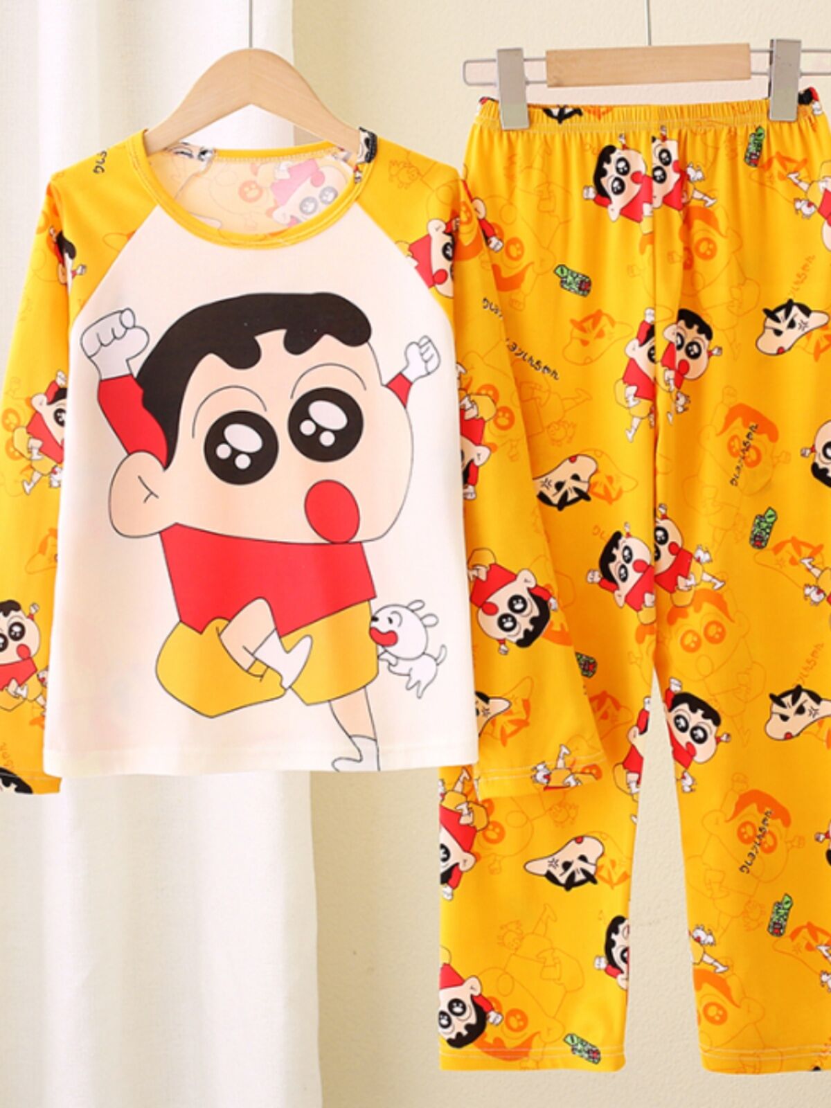 Bộ Đồ Ngủ Hoạt Hình Cho Bé Trai Và Bé Gái Quần Dài in Họa Tiết Hoạt Hình Bộ Đồ Ngủ Mùa Xuân Thu Cho Trẻ Em