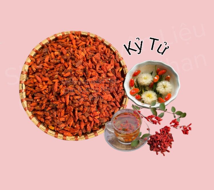 Kỷ tử ninh hạ - câu kỷ tử loại 1 hạt đỏ thơm ngon