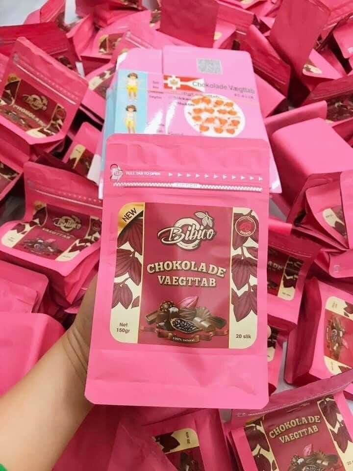 Kẹo Socola Giảm Béo Đan Mạch Chokolade Vaegttab 40viên thumbnail