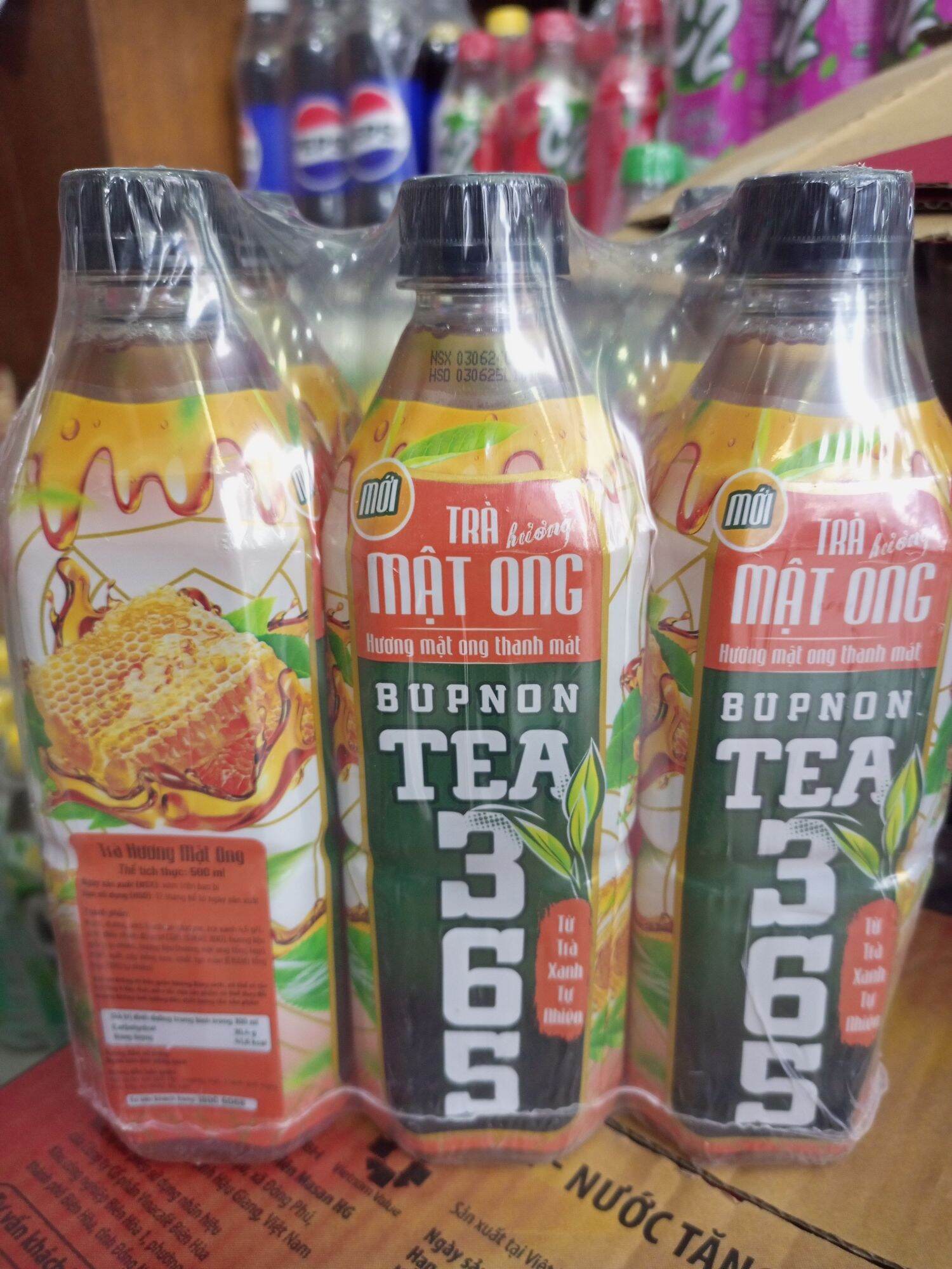 COMBO 4 Chai Trà Cozy vị Tắc Mật Ong ( 4 Chai *445ml)