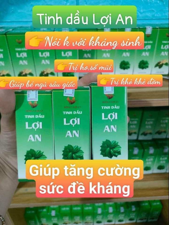 Com bo 3 Tinh dầu Lợi An _hàng chuẩn, giá sĩ.