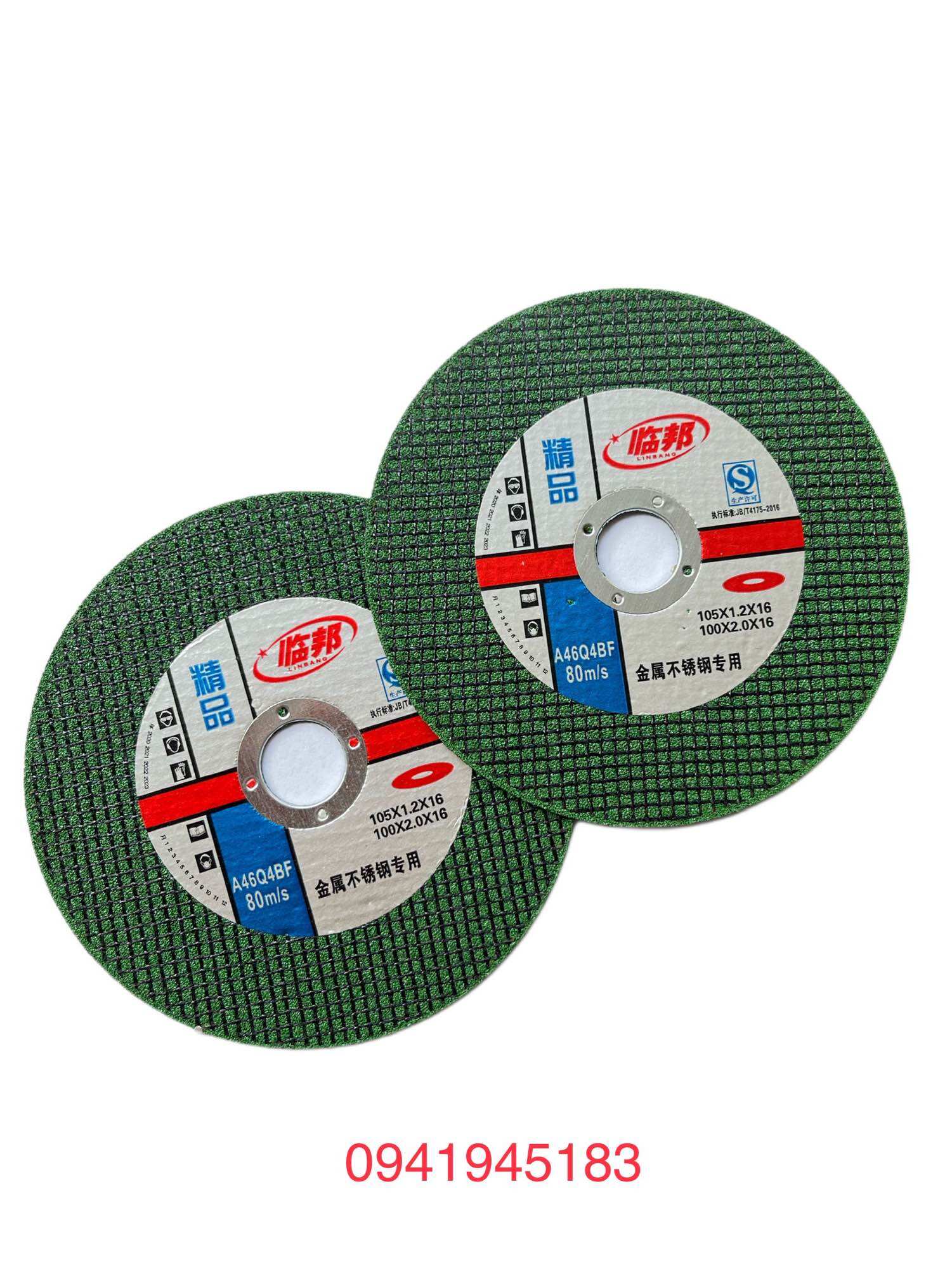 Hộp đá cắt sắt 50 viên phi 100