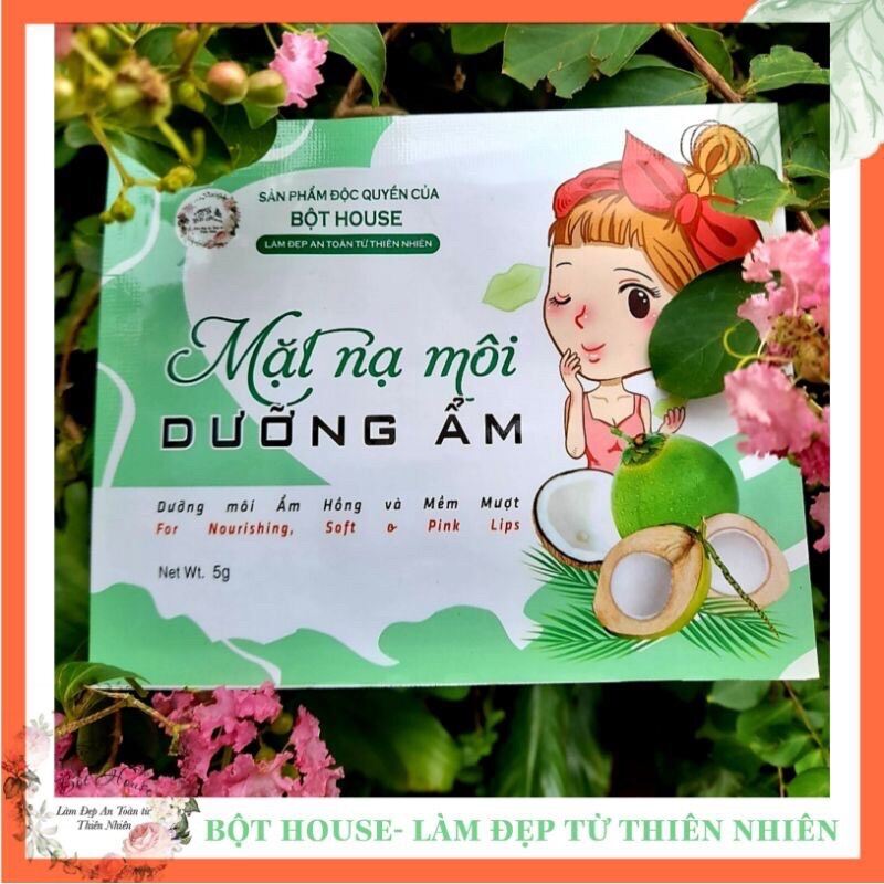 [Hcm]Mặt Nạ Dừa Tươi Handmade Nhà Bột