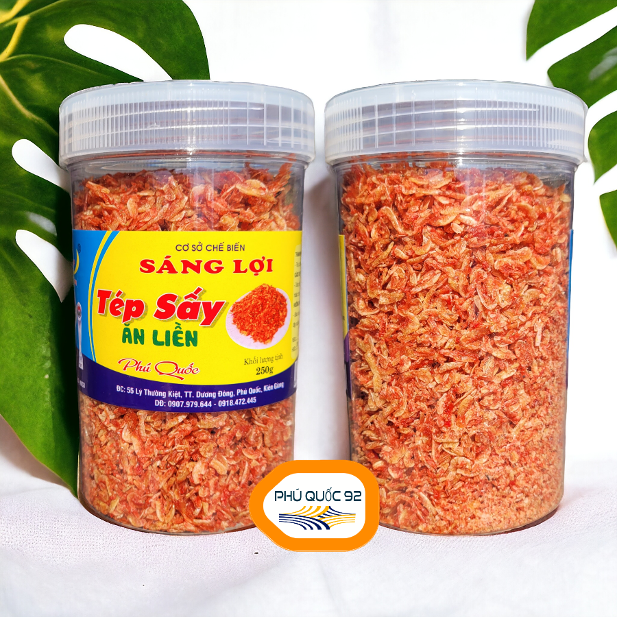Tép Sấy Ăn Liền Phú Quốc - Hủ 250g
