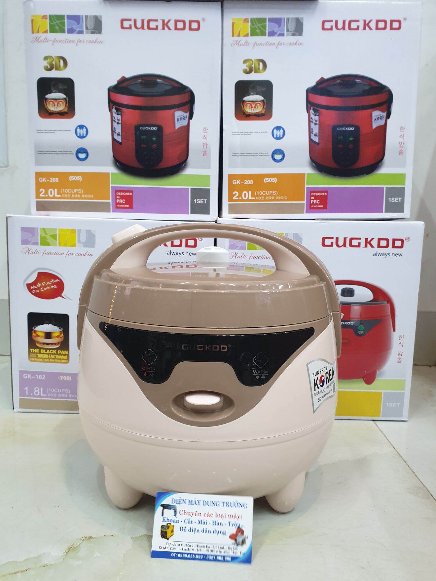 NỒI CƠM ĐIỆN CUCKDD 1,8L GK-182 GIÁ SIÊU RẺ