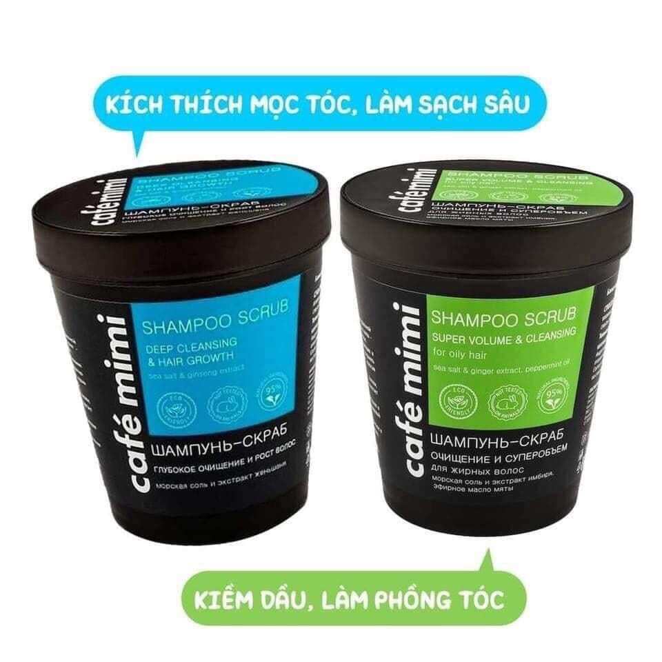 TẨY TẾ BÀO CHẾT DA ĐẦU CAFE MIMI