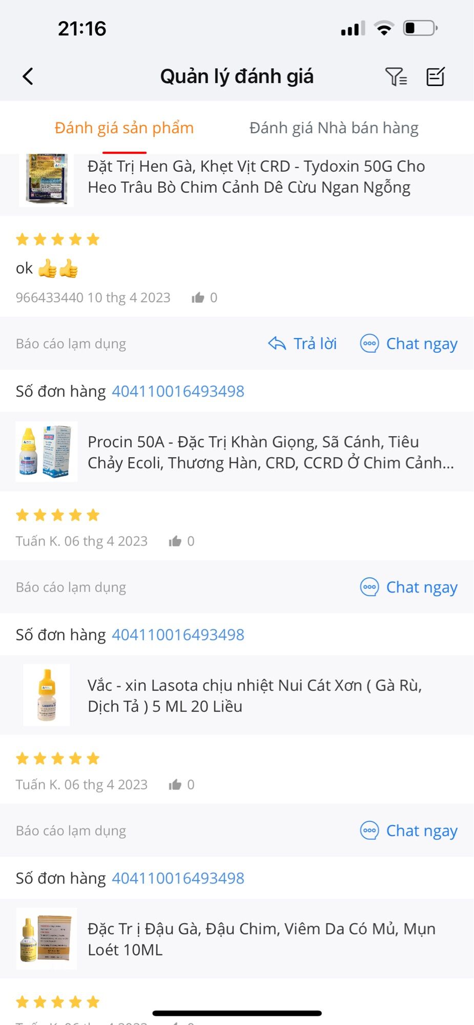 Oliver Flunazol 10ml - nấm phổi, nội tạng, ruột, diều, đẹn miệng