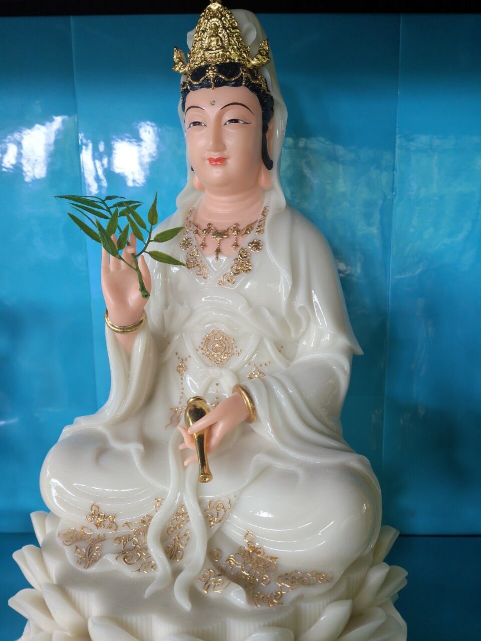 Tượng  Quan Âm Bồ Tát cao 40cm