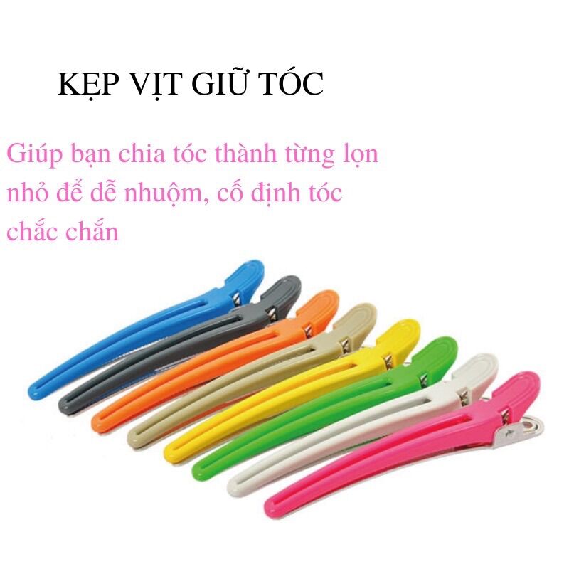 Kẹp mỏ vịt hỗ trợ nhuộm tóc