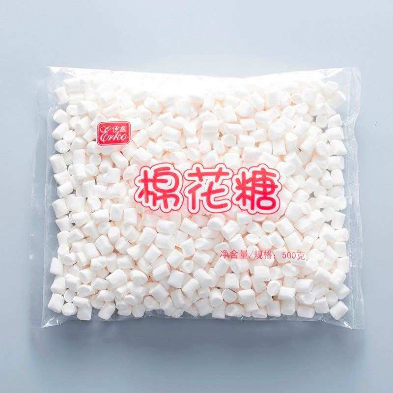 Kẹo Marshmallow trắng 500g ít đường