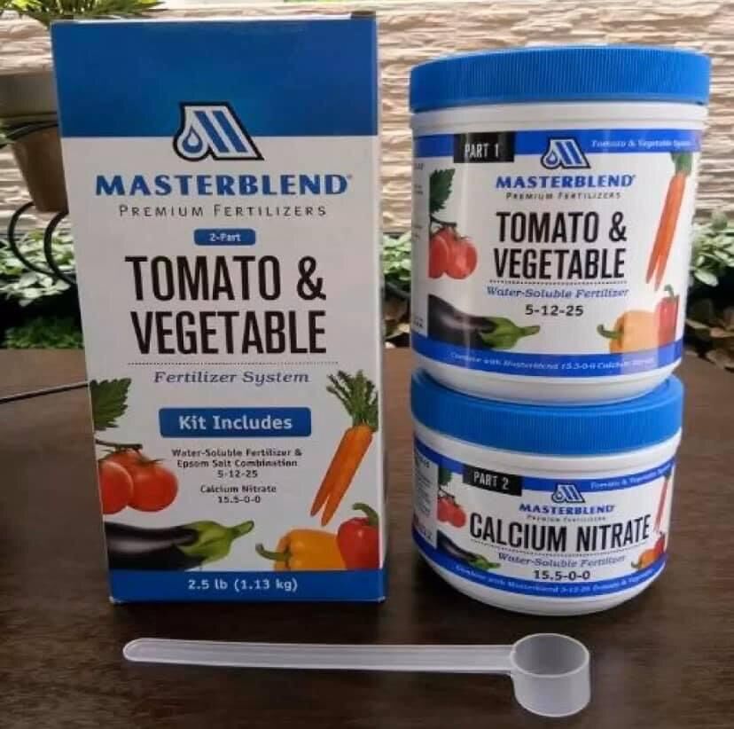Dinh Dưỡng Thủy Canh Nhập Khẩu Mỹ Masterblend  300lit - 800ppm