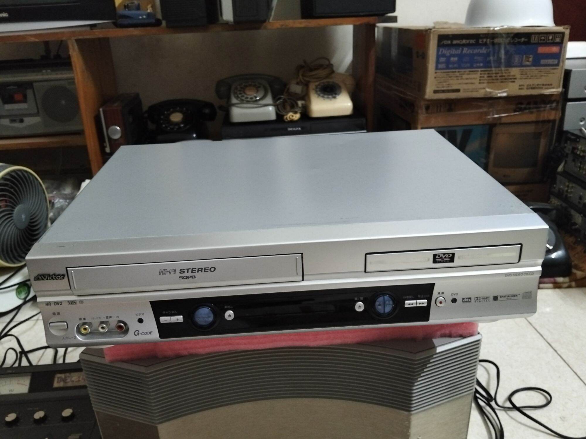 Đầu DVD VHS Victor điện 100V