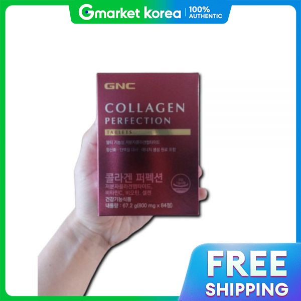GNC Collagen Phân Tử Thấp Hoàn Hảo 800mg 1 hộp 84 viên Vitamin C Biotin 346777