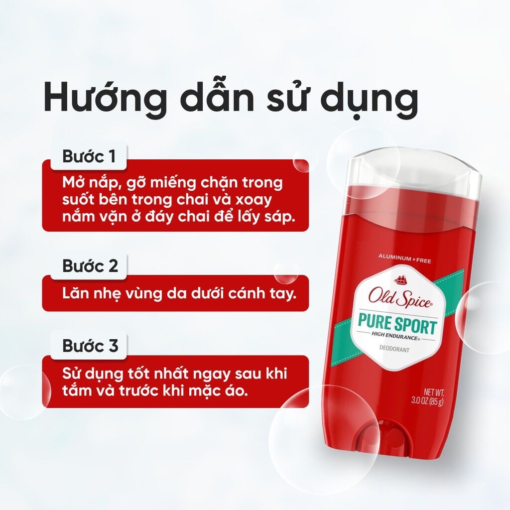 LĂN KHỬ MÙI NAM OLD SPICE NHẬP KHẨU MỸ