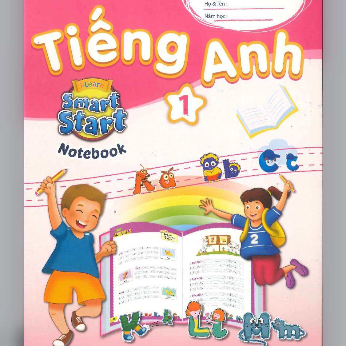 Sách - Tiếng Anh 1 i-Learn Smart Start - Notebook