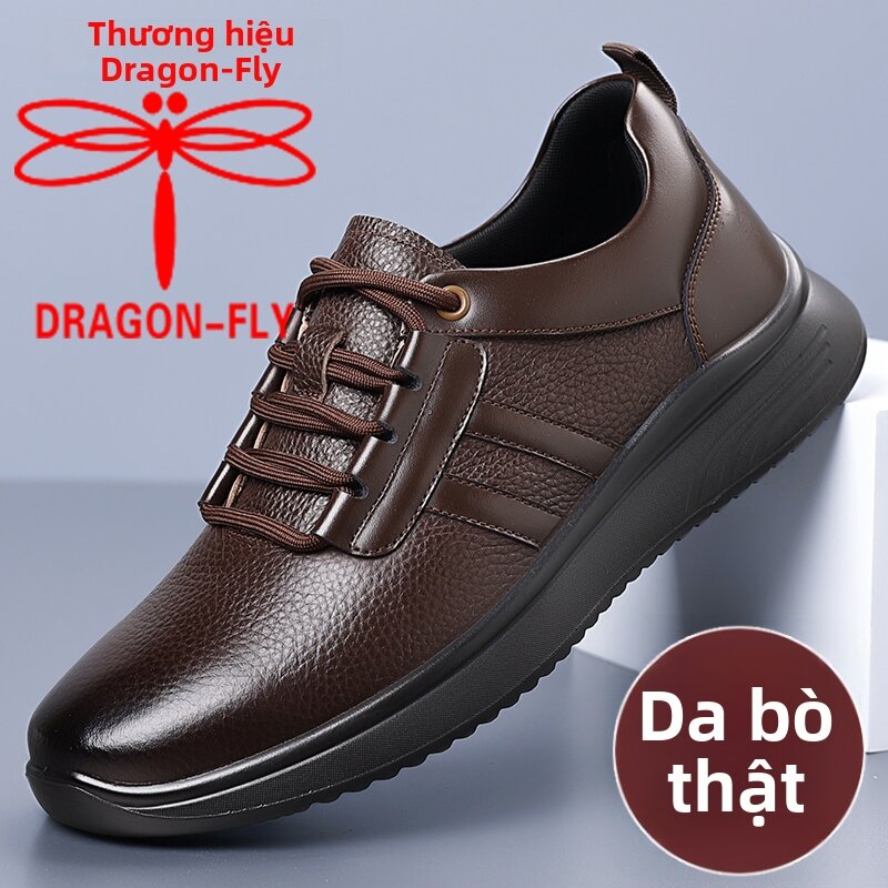 Leather Soft Sole Breathable Comfortable Walking Shoes for Men Giá 941,000 Đồng*Miễn phí vận chuyển