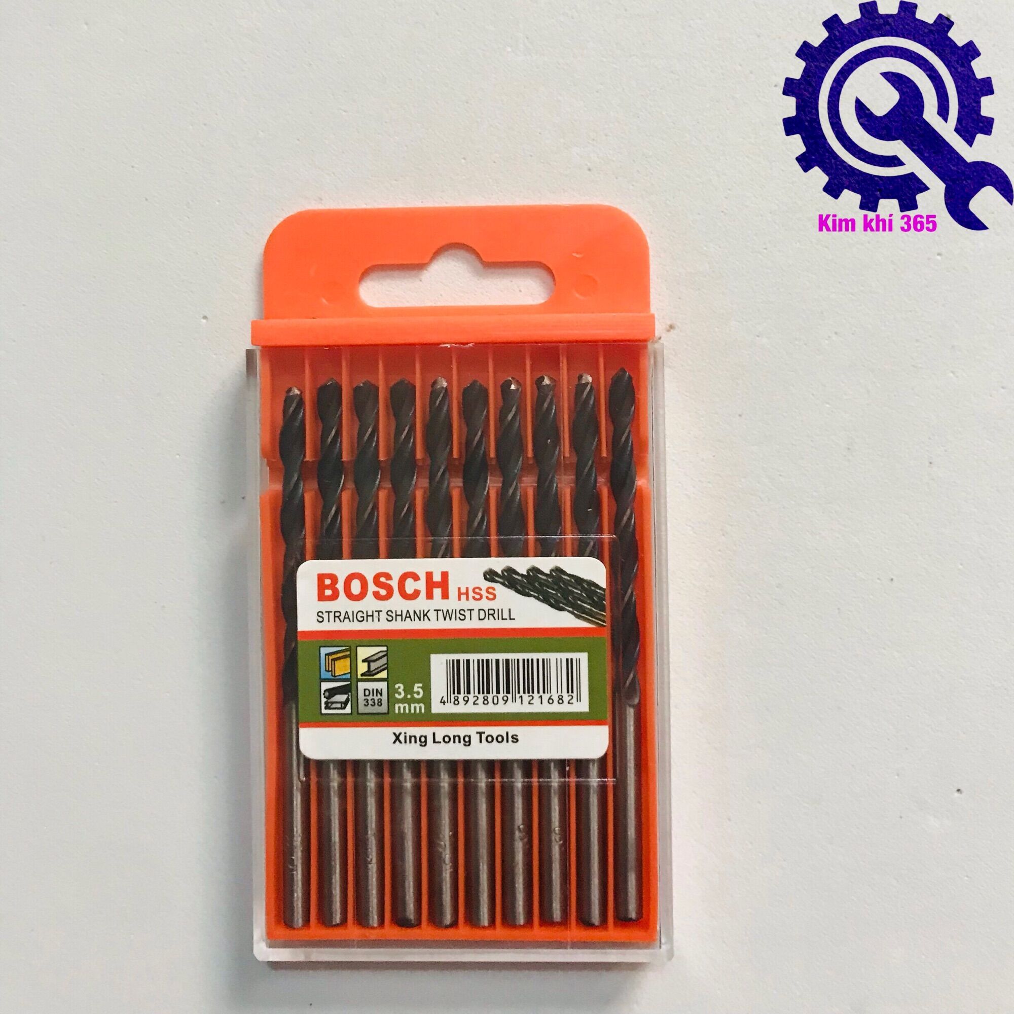 Combo 10 mũi khoan,sắt, inox Bosh