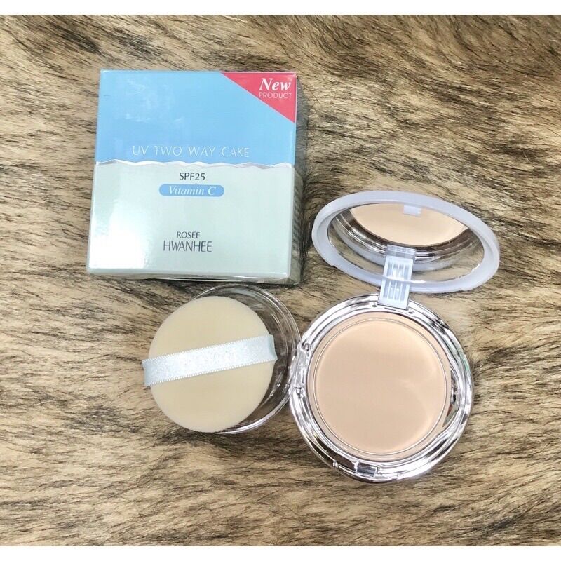 Phấn phủ nén ROSEE HWANHEE UV Tow Way Cake VitaminC