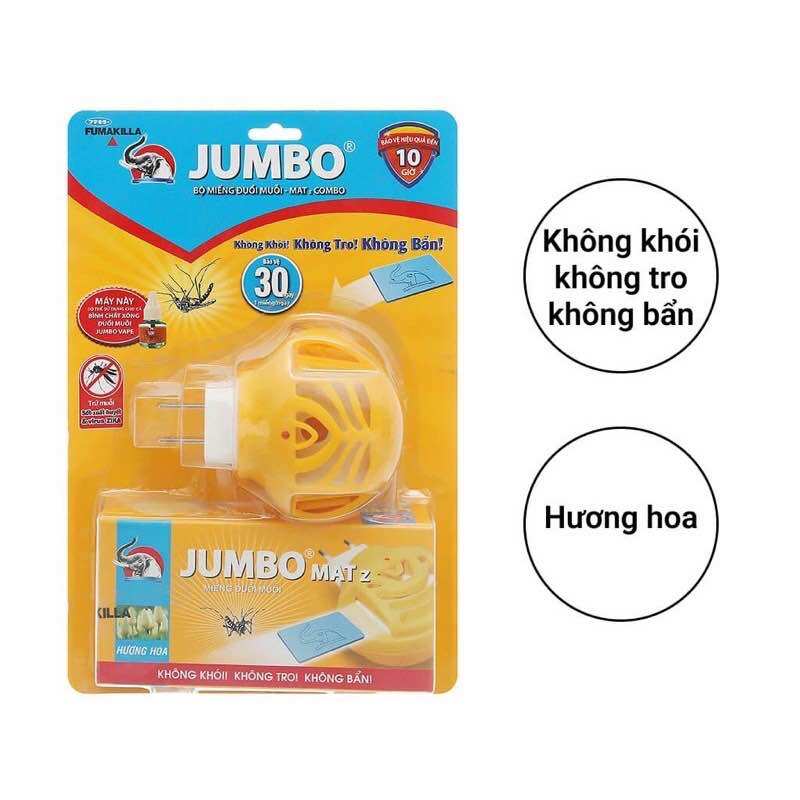 Bộ Miếng Xông Đuổi Muỗi JUMBO