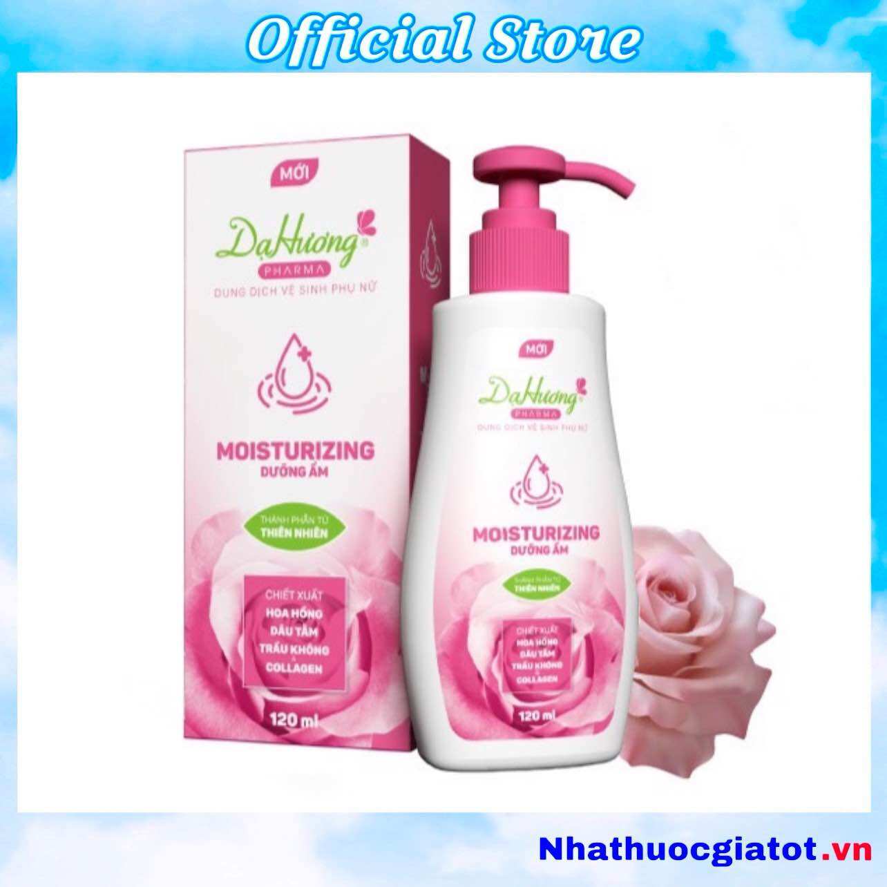 Dung Dịch Vệ Sinh Phụ Nữ Dạ Hương Pharma Chai 120ml