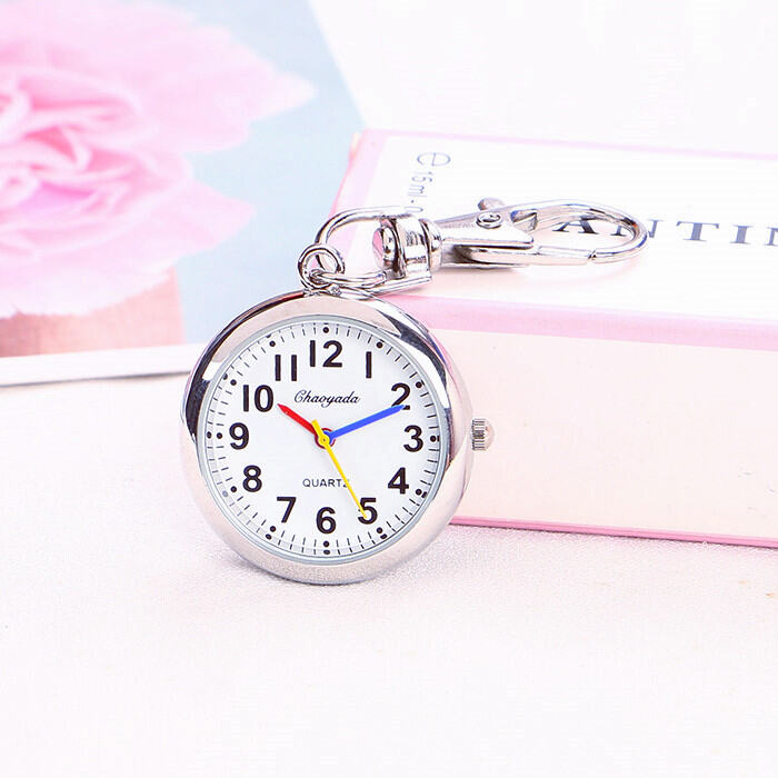 Đồng Hồ Quả Quýt Cổ Điển Đồng Hồ Móc Chìa Khóa Mini Cho Người Già Đồng Hồ Y Tá Dùng Khi Thi Học Sinh Bỏ Túi Đồng Hồ Treo Nam Nữ Cầm Tay