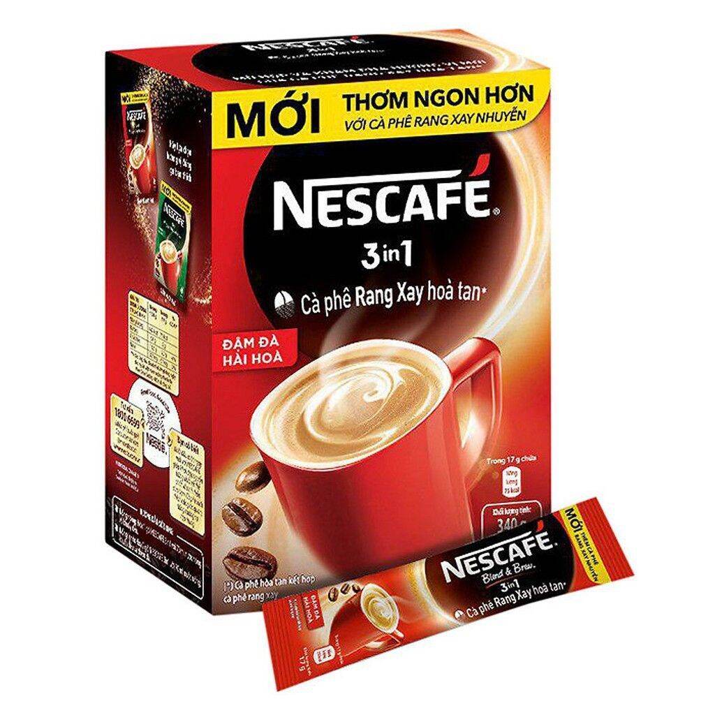 Combo 10 gói cafe sữa đá hòa tan nestcafe