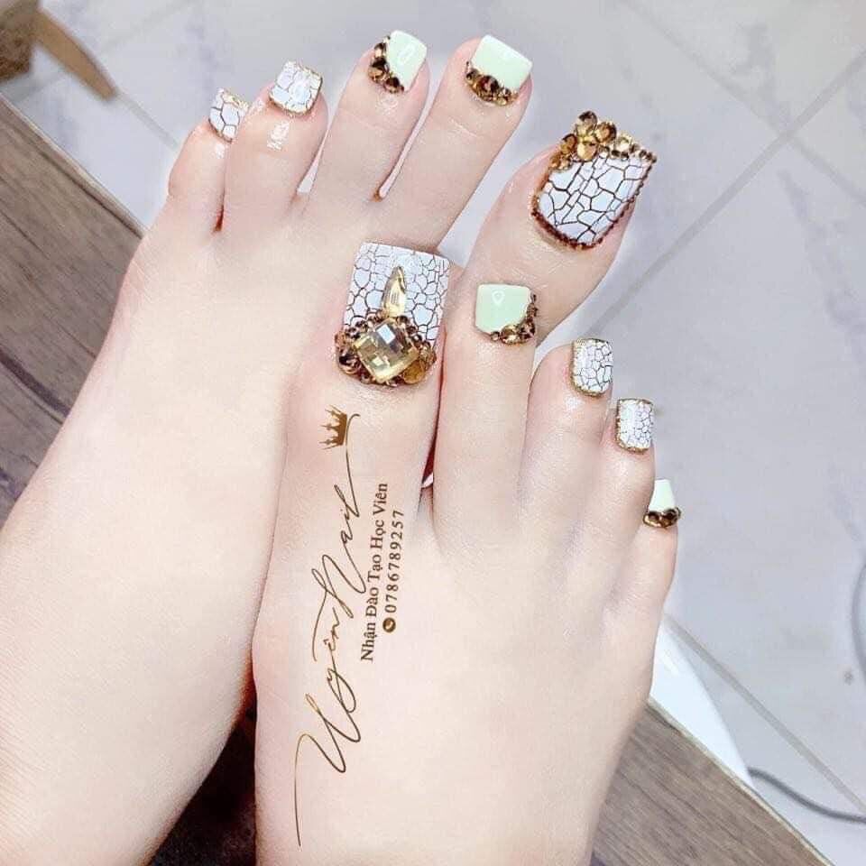 Hộp móng úp chân dài đánh số