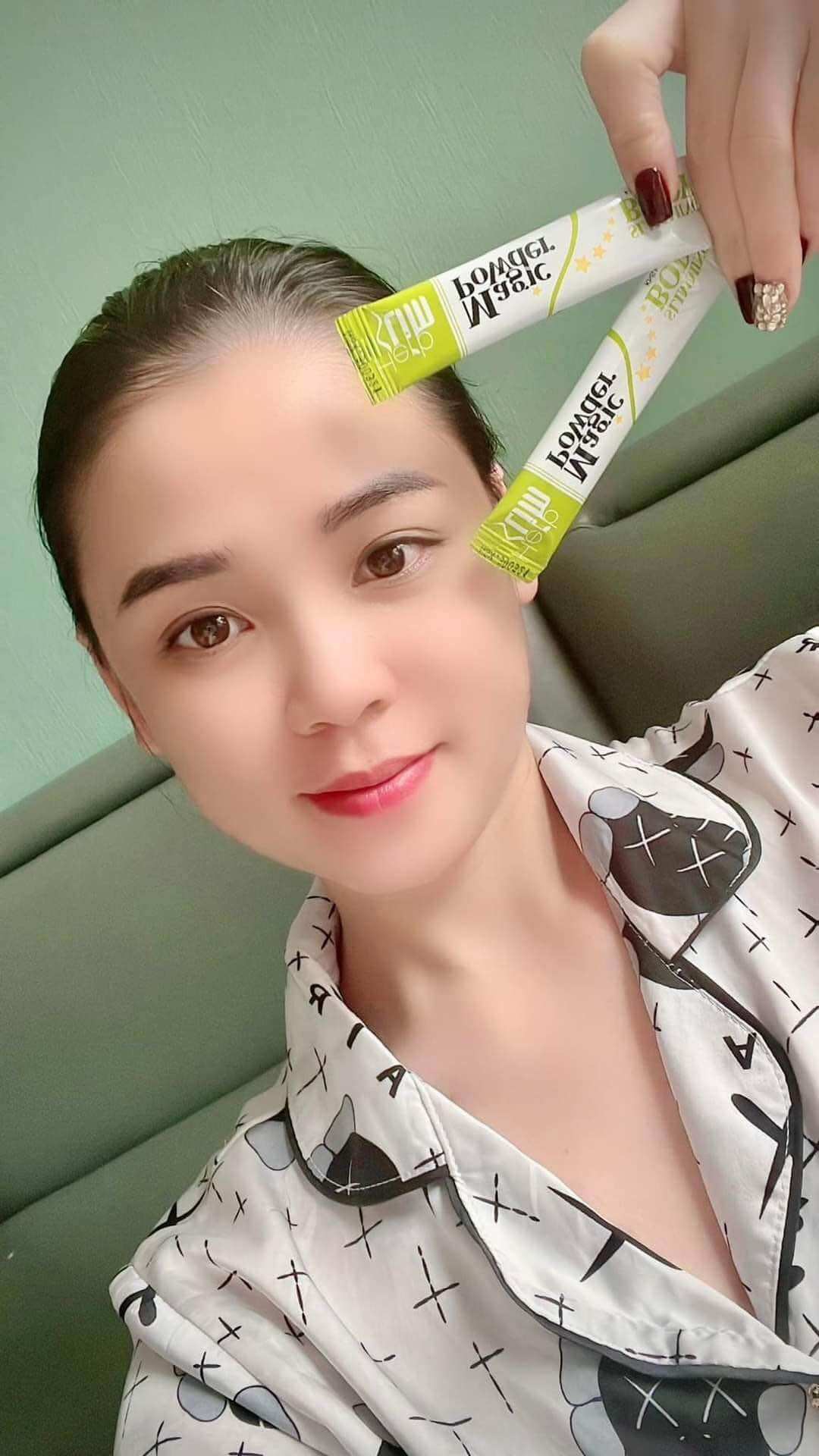 Bột cần Tây Hồng sâm Herbslim magic powder
