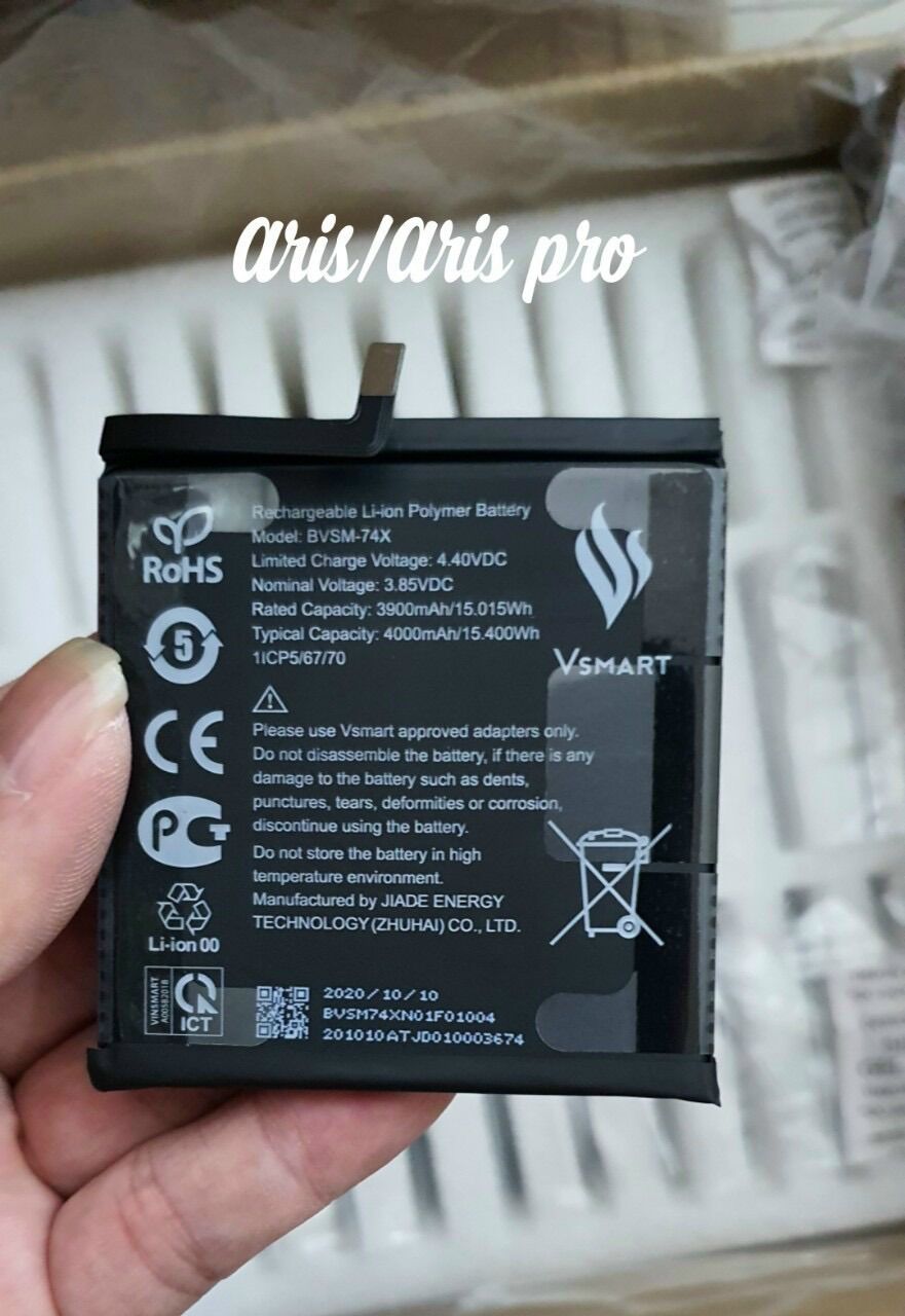 Pin vsmart công ty full model , bee, bee 3 ,star , star 3 ,active 1 + , joy 3 , joy 4 , live 4 , active 3 , live , star 5 , joy 2 + , aris , aris pro