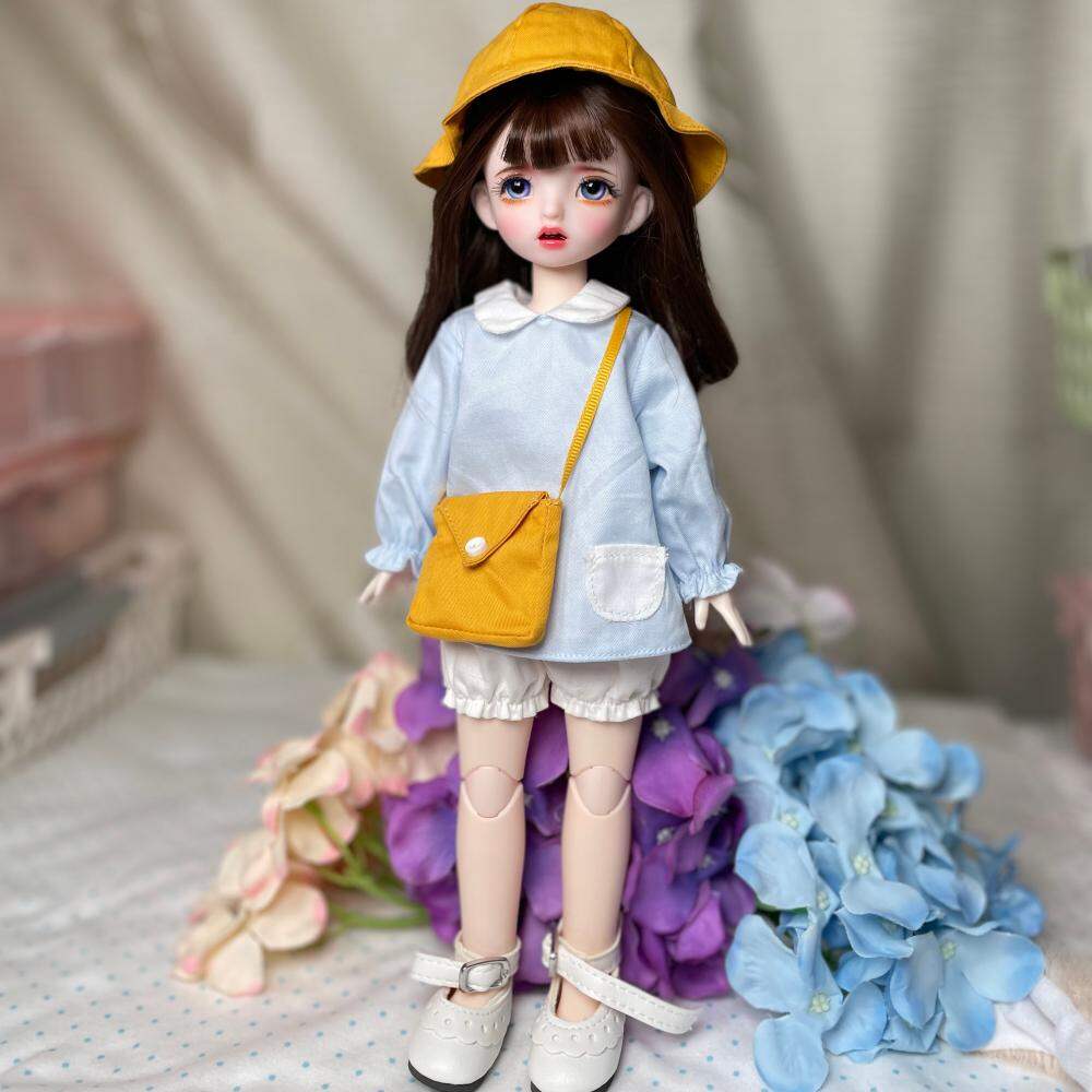 Búp bê 6 tấc cải trang 30 cm đồ chơi bé gái mặc thay đổi khớp bjd22 búp bê công chúa quà tặng sinh nhật trẻ em