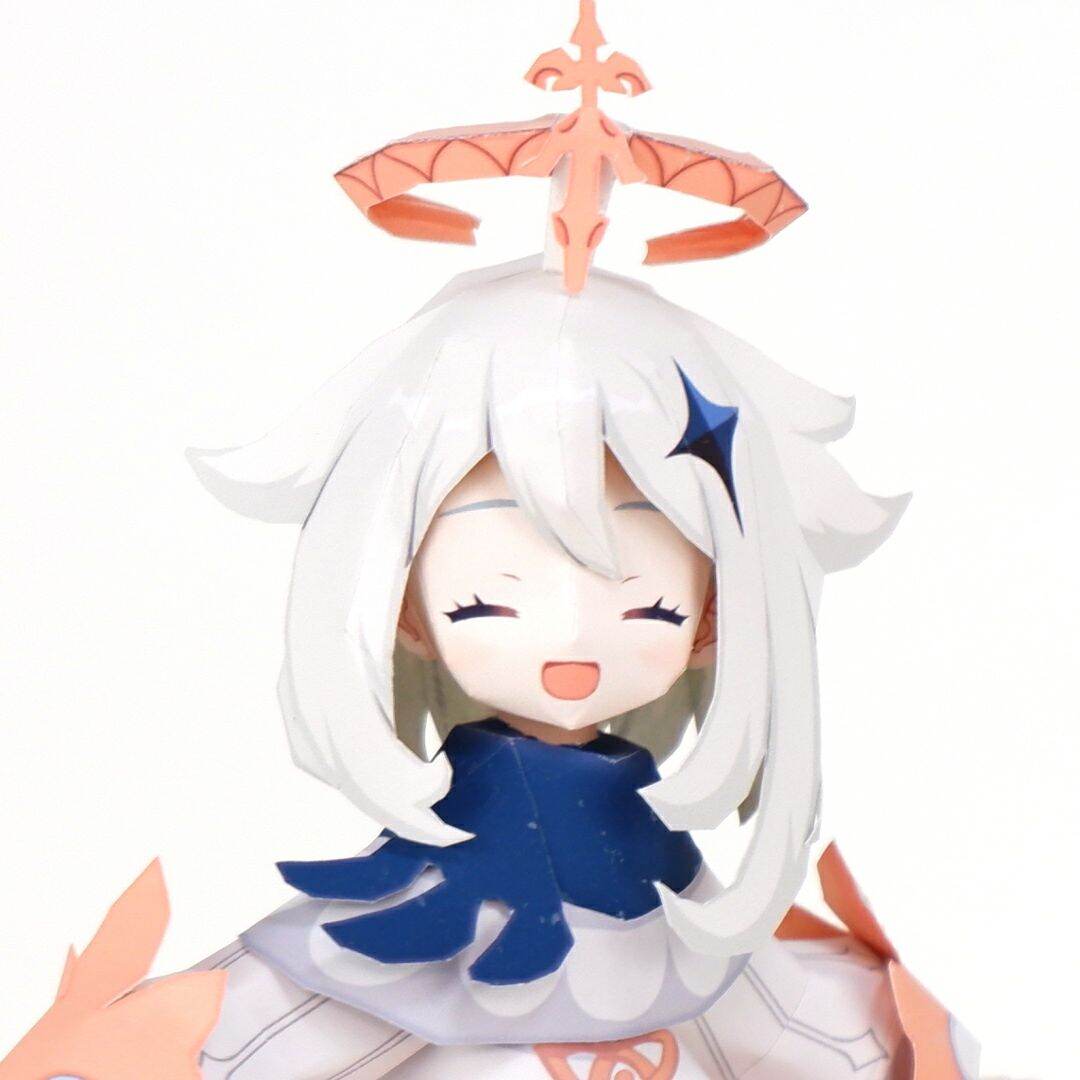 Mô hình giấy anime girl Game [Genshin Impact] Paimon