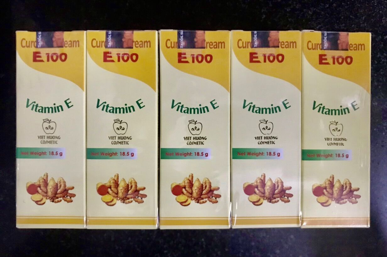 Combo 2Kem nghệ ngừa mụn, mờ sẹo, mờ thâm E100 18,5g