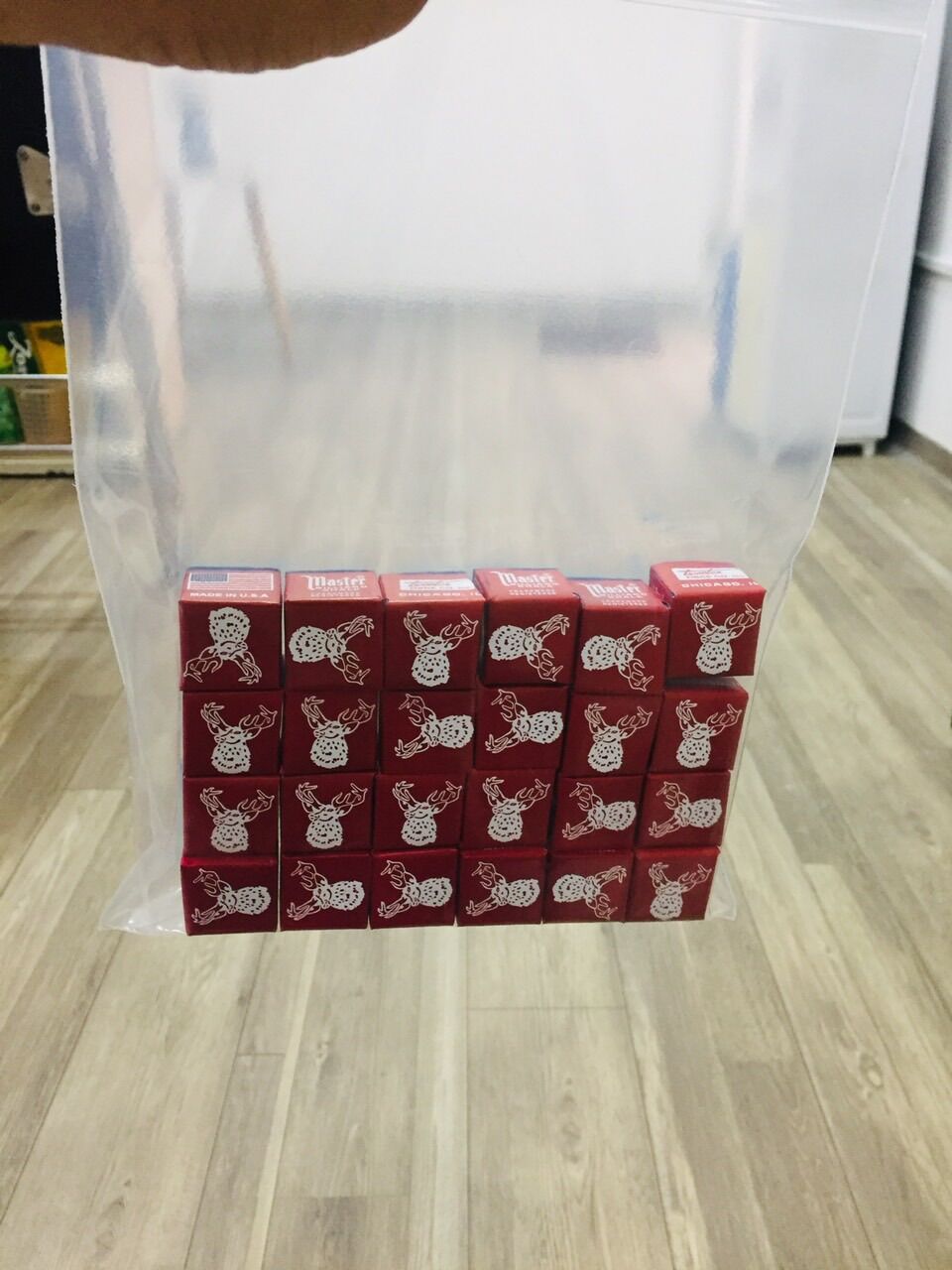 Lơ bida đỏ master bình dân bịch 24 viên / 60k