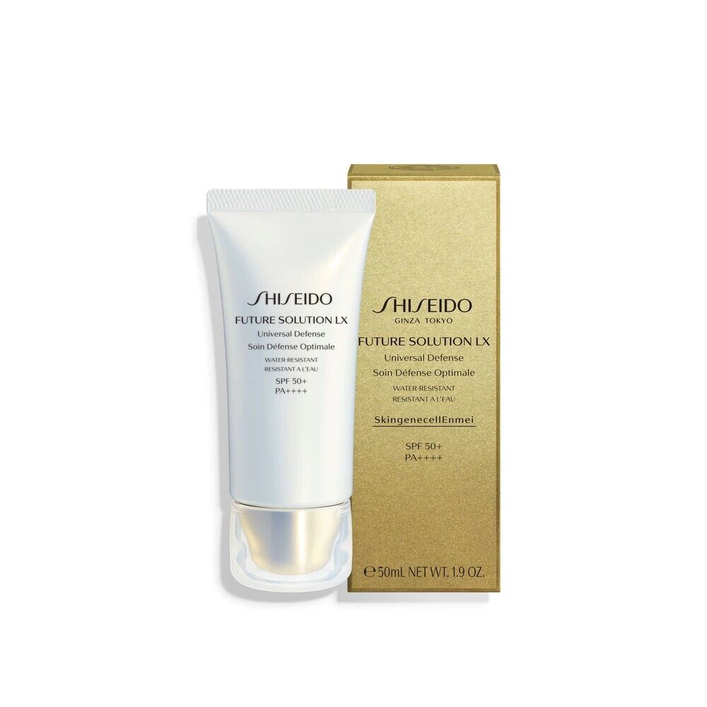 Kem chống nắng cao cấp shiseido future solution lx universal defense e 50ml và mini size 15ml