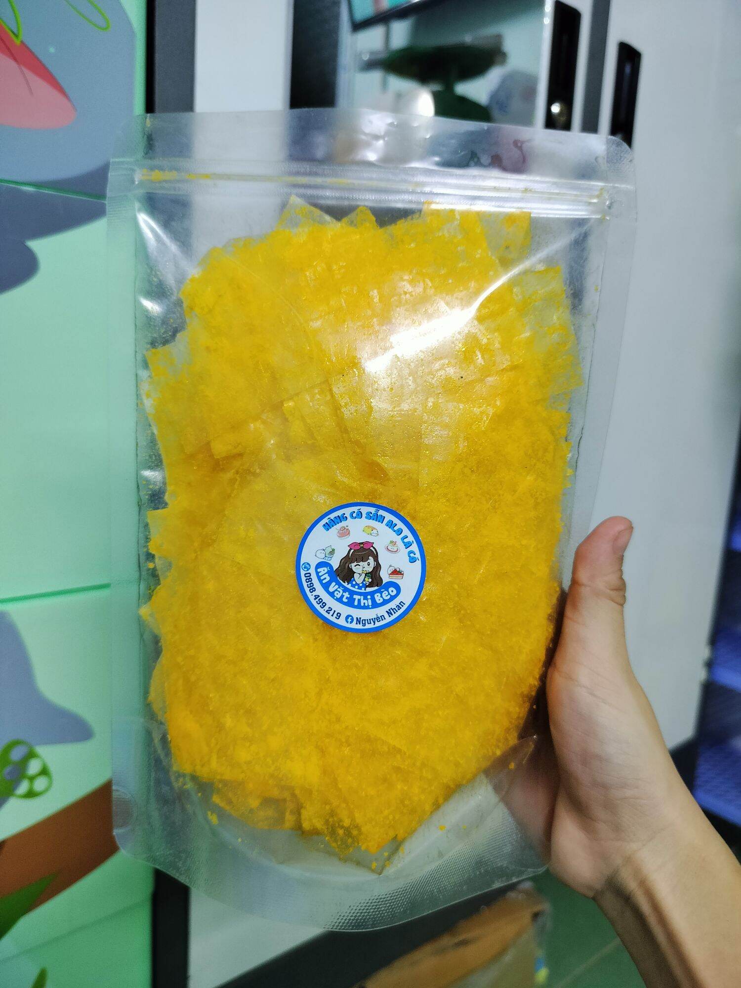 bánh tráng phô mai sữa - 500gr