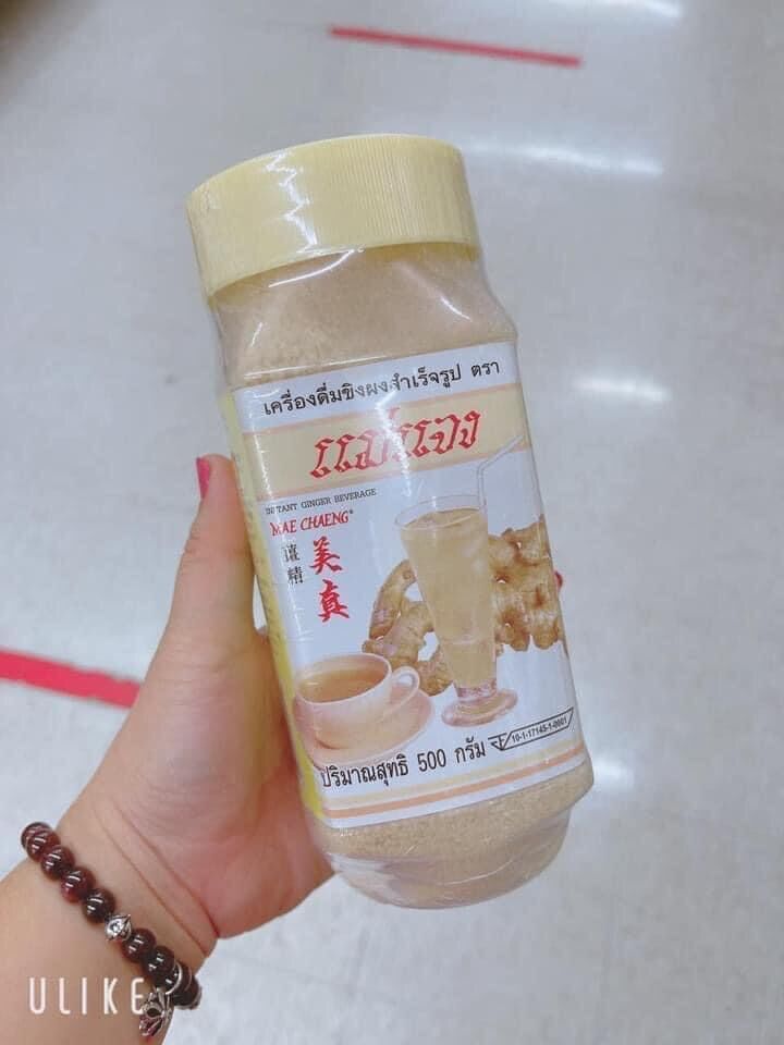 Bột pha trà gừng và hoa cúc thái lan 500gr