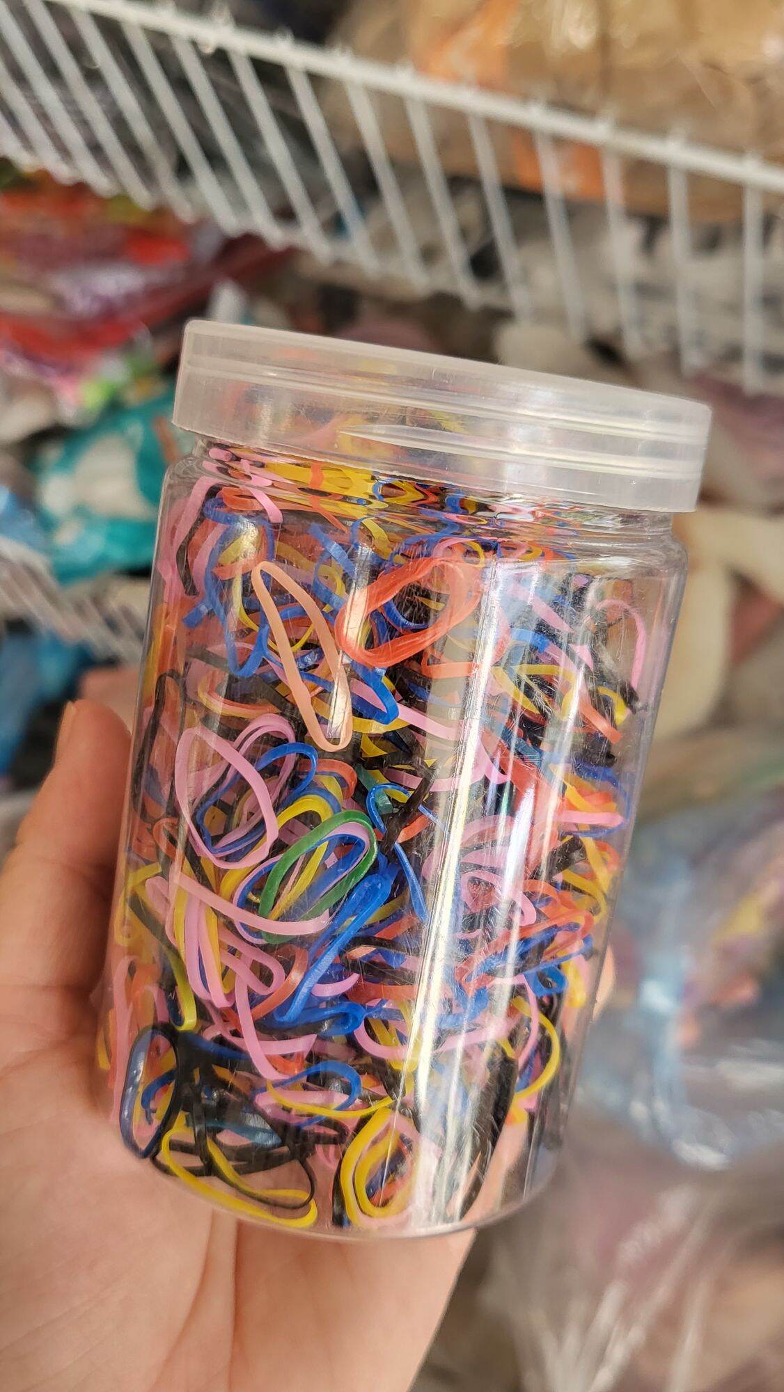 hủ 1000 thun cột tóc cho bé