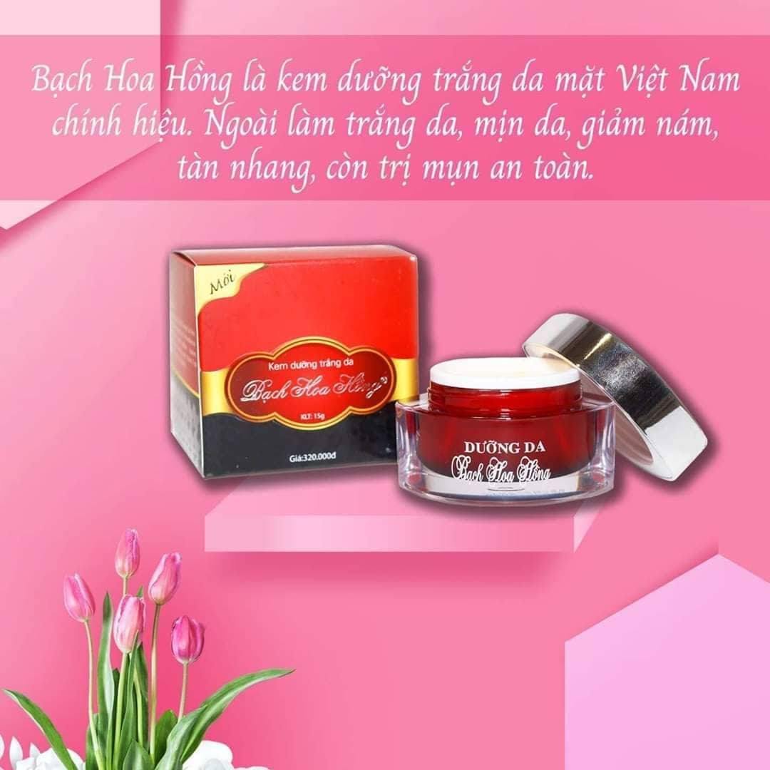 Kem dưỡng da bach hoa hong