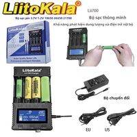 Liitokala | Liitokala LII-700 Bộ Sạc Phát Hiện Pin Thông Minh USB Đa Năng Sạc Nhanh Cho Pin 21700/18650/26650 Có Màn Hình Hiển Thị