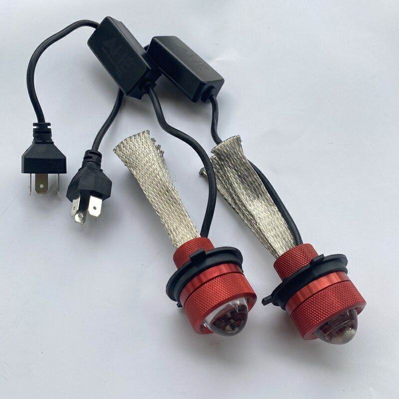 Đèn Pha led 2 màu cos vàng pha trắng AHE