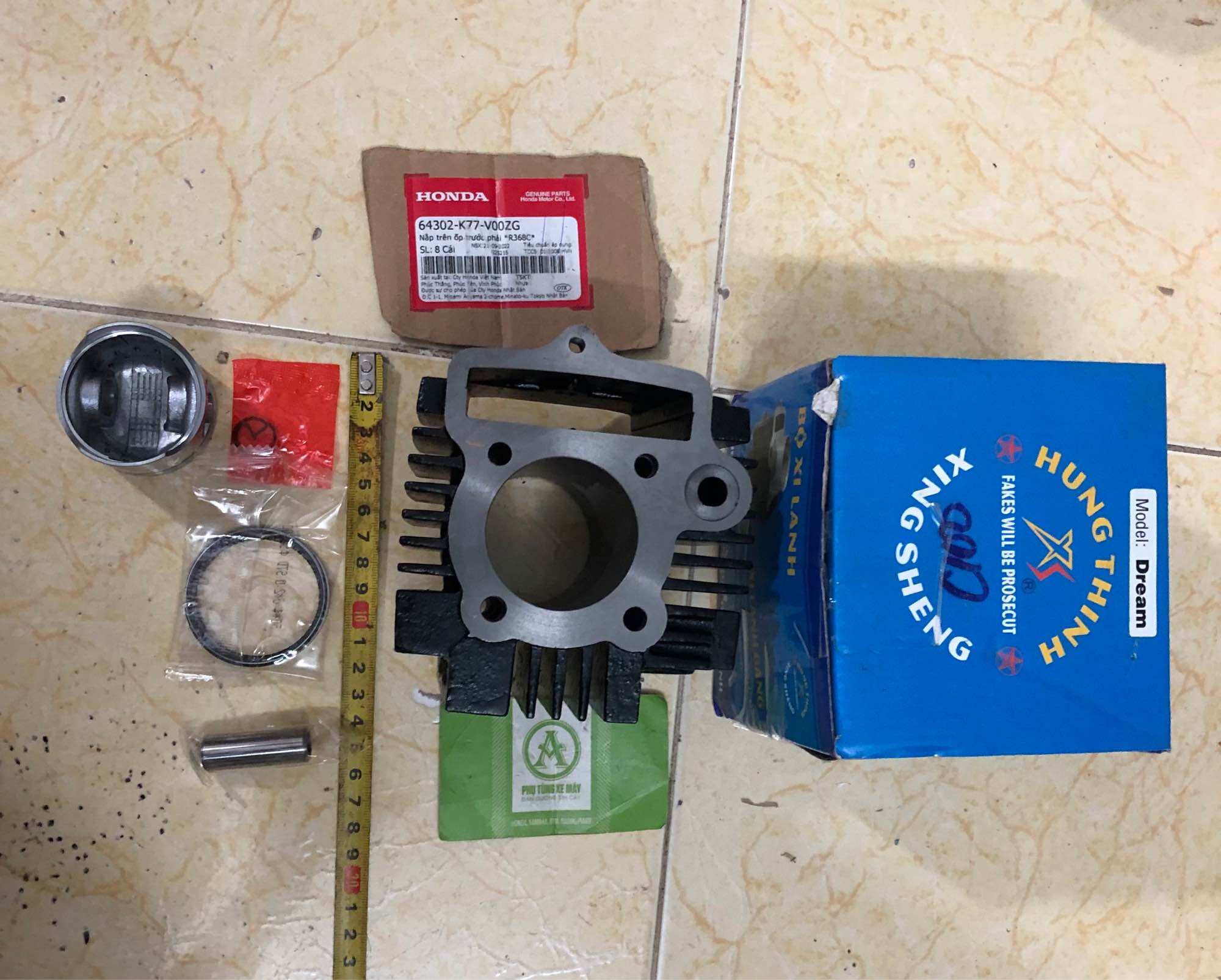 Bộ nòng cho xe máy Dream 100cc